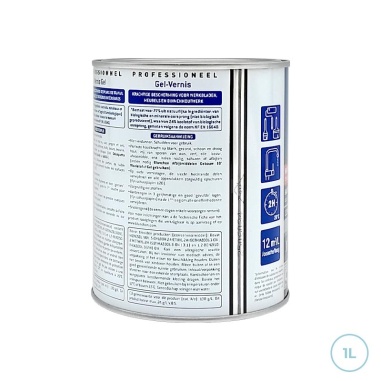 Vernis incolore mat gel biologique - Blanchon 1L