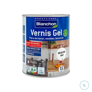 Vernis incolore mat gel biologique - Blanchon 1L