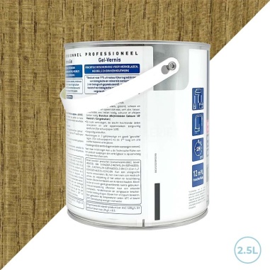 Blanchon vernis boiseries intérieur gel biosourcé - Chêne moyen 2,5L
