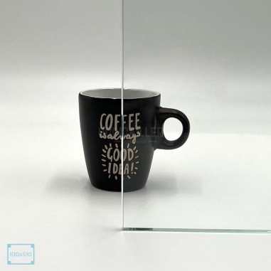 Verre de serre horticole 610x510 - 4mm