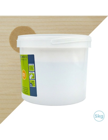 Mastic poudre chêne clair 5kg Blanchon