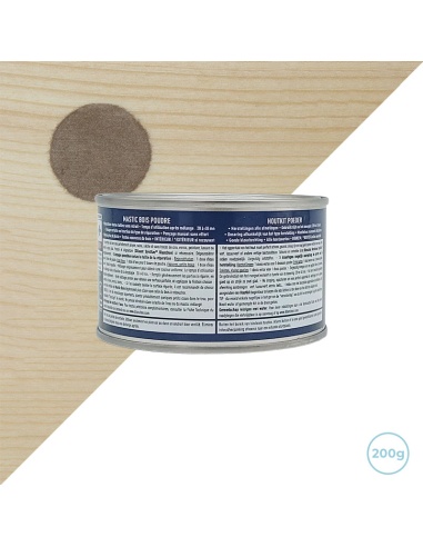 Mastic chêne rustique en poudre pour boiseries 200g Blanchon