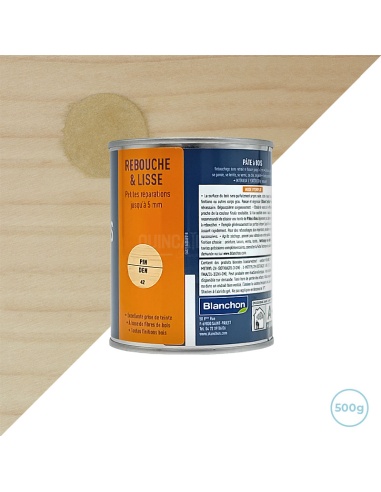 PĂąte Ă  bois Blanchon teinte pin 500g