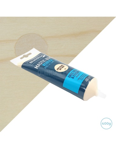 Mastic bois blanc tube 400g Blanchon