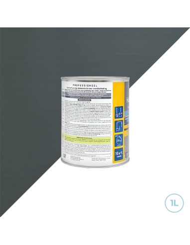 Huile bardage opaque anthracite pour bois extérieurs verticaux 1L - Blanchon