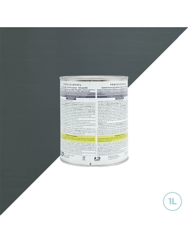 Huile bardage opaque anthracite pour bois extérieurs verticaux 1L - Blanchon