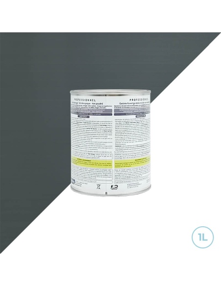 Huile bardage opaque anthracite pour bois extérieurs verticaux 1L - Blanchon
