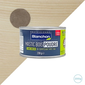 Mastic chêne rustique en poudre pour boiseries 200g Blanchon