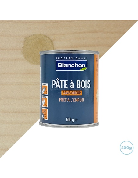 Pâte à bois Blanchon teinte pin 500g
