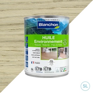 Blanchon huile 5L effet nature environnement biosourcée