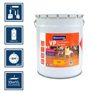 Blanchon vitrificateur VP satiné 10L 2