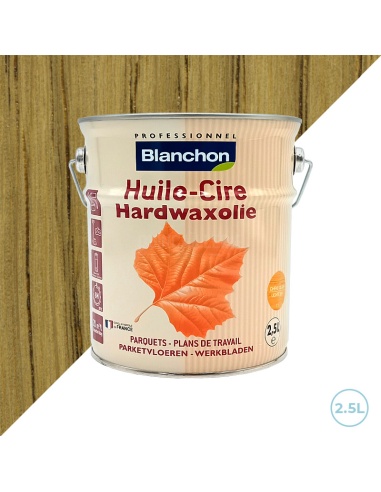 Huile cire Blanchon chêne clair 2,5L