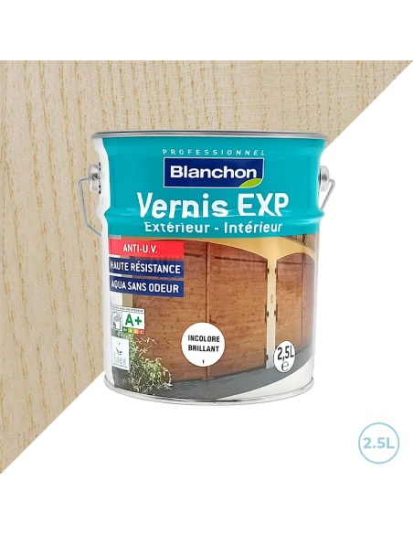 Vernis incolore brillant - EXP Blanchon 2,5L