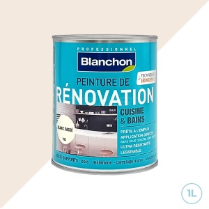 Blanchon peinture de rénovation (Bains & cuisine) - 1L blanc cassé