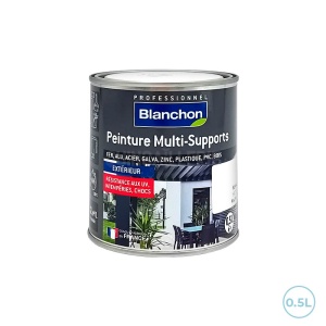 Peinture Blanchon multi-supports ral 9016 blanc satiné 0,5L