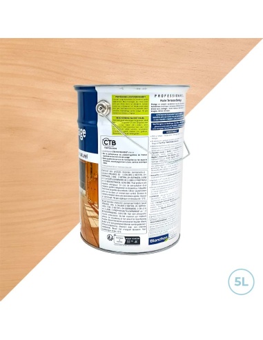 Huile bois naturel terrasse bardage 5L - Blanchon
