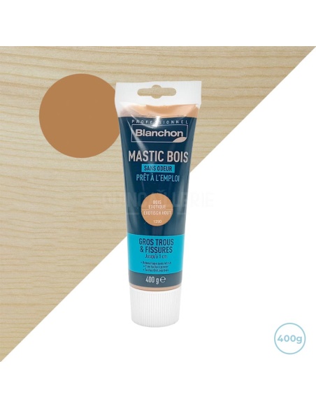 Mastic bois Blanchon 400g - Bois exotique