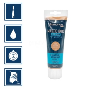 Mastic bois Blanchon 400g - Bois exotique 2