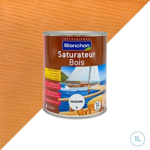 Blanchon saturateur bois boiseries extérieures 1L - Incolore