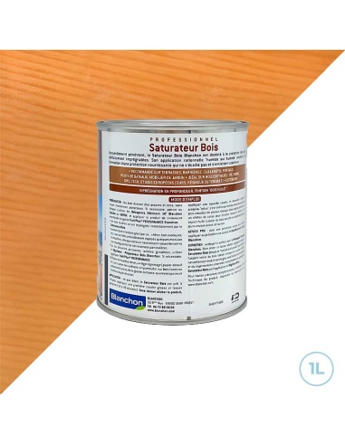 Blanchon saturateur bois boiseries extérieures 1L - Incolore
