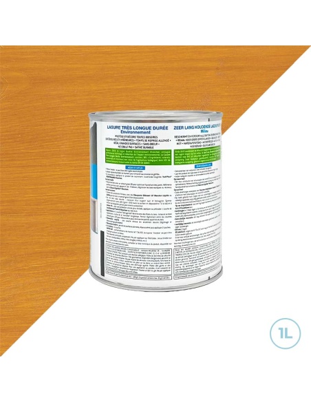 Blanchon - Lasure longue tenue bio environnement chêne clair 1L