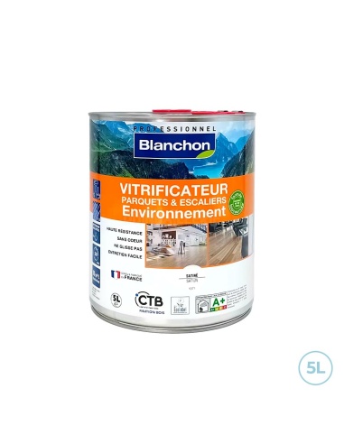 Vitrificateur protection et finition bois - Environnement biosourcé satiné 5L