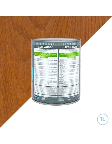 Blanchon lasure tech-wood pour boiserie extérieures - Chêne clair 1L