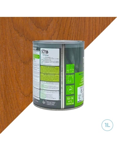 Blanchon lasure tech-wood pour boiserie extérieures - Chêne clair 1L