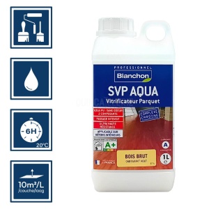 Vitrificateur bois brut SVP AQUA 1L - Blanchon 2