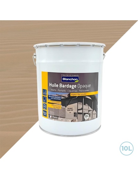Huile bardage Blanchon pin brut 10L