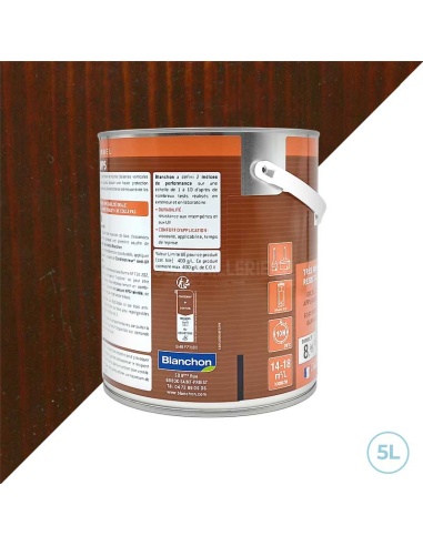 Lasure HPS chêne rustique 5L - Blanchon bois extérieur