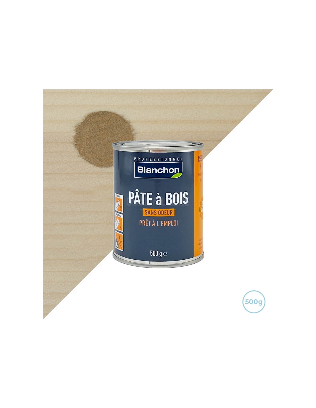 🥇 Pâte à bois couleur chêne moyen 500g Blanchon Rebouchage parfait — free download