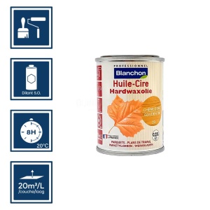 Huile blanchon plan de travail chêne doré - 250ml 2