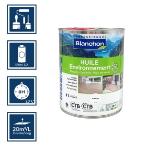 Blanchon huile biosourcée ultra-mat 5L 2