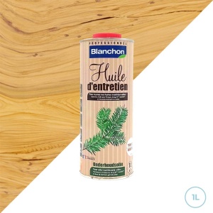Huile d'entretien ton bois Blanchon 1L