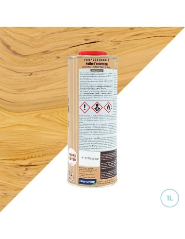 Huile d'entretien ton bois Blanchon 1L
