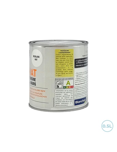 Blanchon vernis décoration effet mat - Incolore mat 0,5L
