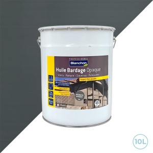 Blanchon huile bardage anthracite opaque 10L