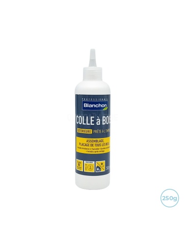Colle à bois pour bois extérieure D3 250g - Blanchon