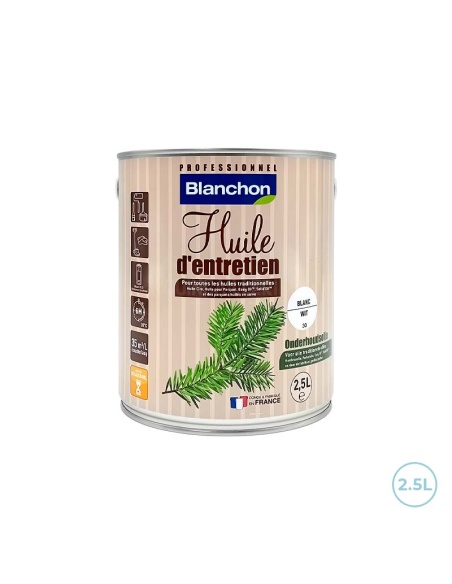 Huile d'entretien Blanchon Blanc 2,5L