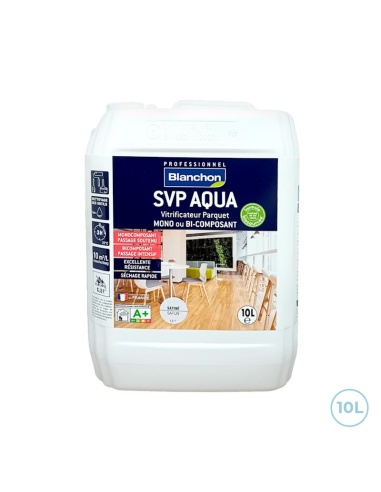 SVP AQUA - Vitrificateur parquet Blanchon 10L satiné
