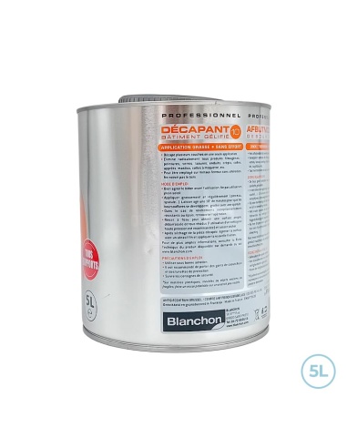 Décapant gel tous supports 5L Blanchon