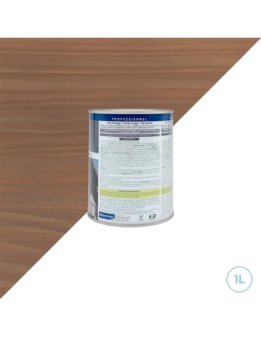 Huile pour bois extérieurs verticaux - Teinte red cedar - Bardages, portails, volets 1L