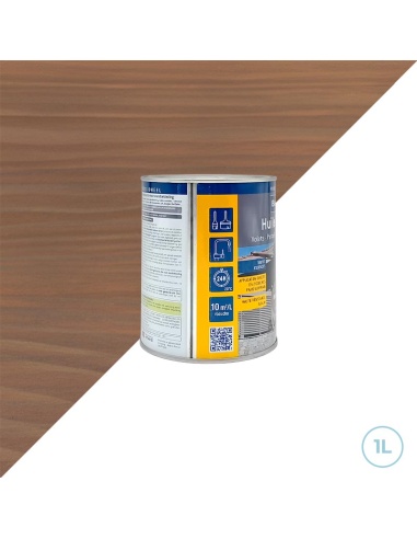 Huile pour bois extérieurs verticaux - Teinte red cedar - Bardages, portails, volets 1L