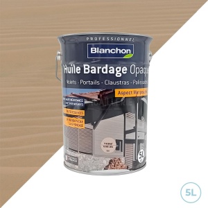 Blanchon huile bardage opaque pin brut 5L