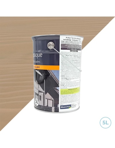 Blanchon huile bardage opaque pin brut 5L