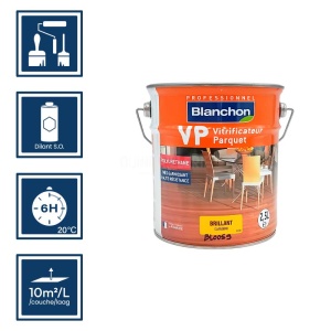 VP Blanchon parquet traditionnel - Vitrificateur brillant 2,5L 2