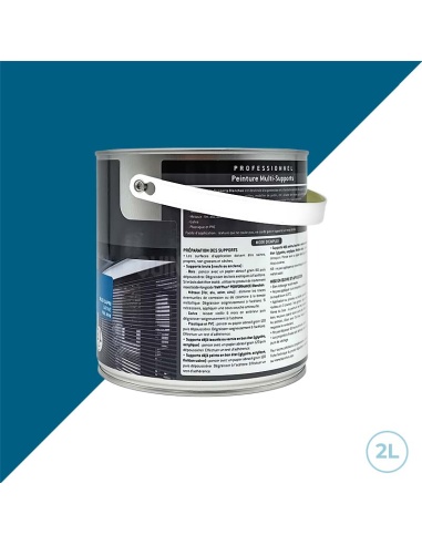 Blanchon peinture multi-supports extérieurs / Ral 5019 bleu capri satiné 2L