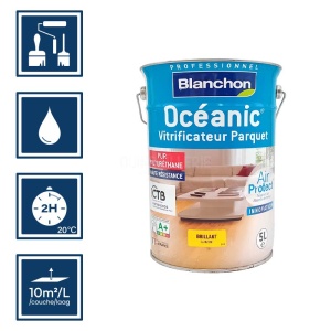Vitrificateur brillant Blanchon Océanic Air Protect 5L 2
