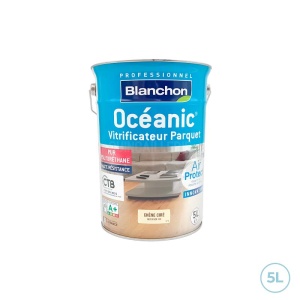 Vitrificateur Océanic Air Protect chêne ciré protection et finition bois - Blanchon 5L